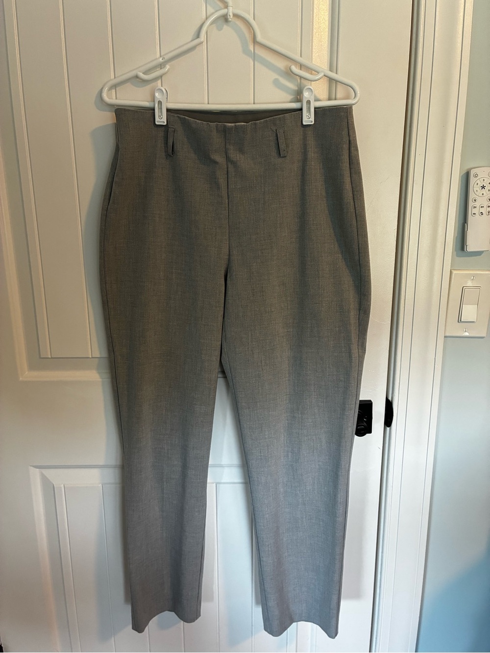 Rachel Zoe Gray Tailored Straight-Leg Trousers